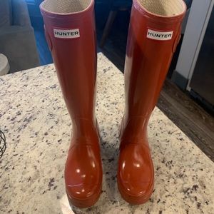 Hunter rain boots